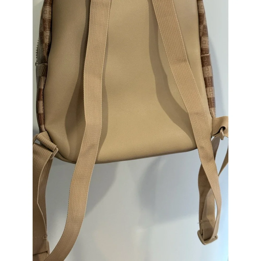 BioWorld Harry Potter Mini Backpack, Brown Checkered W Patches